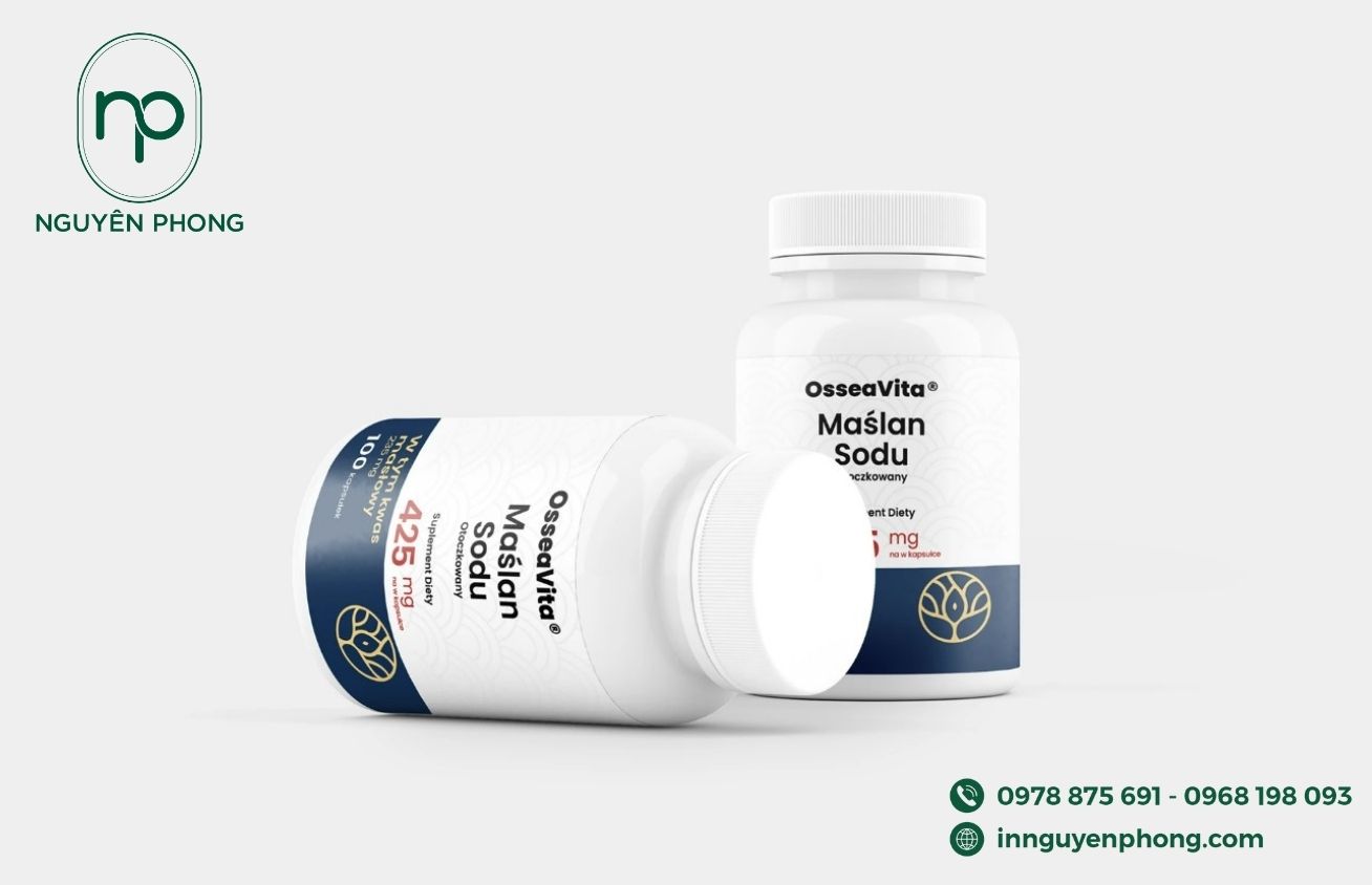 Mẫu logo thuốc in trên tem nhãn